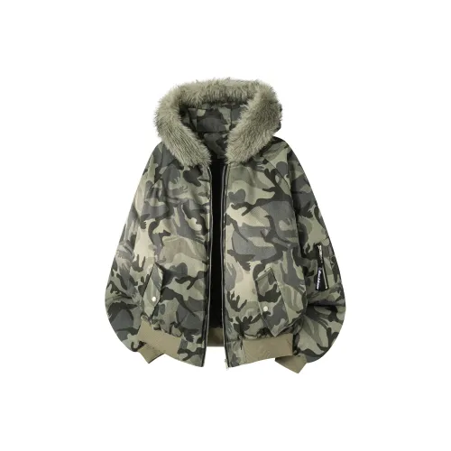 DAWEIBEIKEN Хлопковый пуховик унисекс