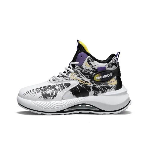 Warrior Амортизация Устойчивость к истиранию Термический MID Топ Баскетбольные кроссовки Мужской