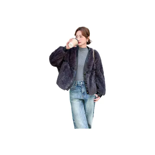 LAOYECHE Бархат Feel Пальто Женское