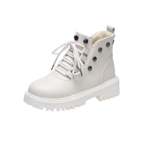 LUTAI Короткие Утепленные Мартинсы Женские