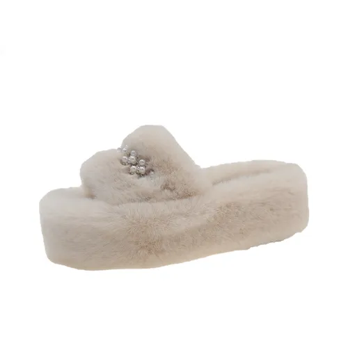 WUJI Резиновый ворсистый слайдер Slipper для женщин