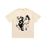 Абрикосовый топ с короткими рукавами