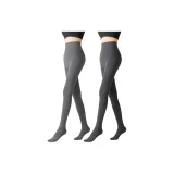 [Носки с рисунком] Светло-серый + Средне-серый