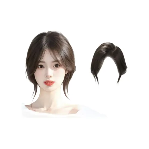 Mousse Na Женская парик с боковой разделкой для увеличения объема натуральные волосы для покрытия серых волос естественный легкий бесшовный человеческие волосы