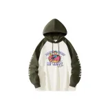 Темно-зеленый и абрикос