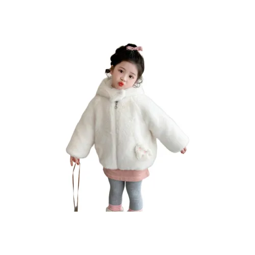 Smileyworld Экрю Школьный возраст Натуральный и искусственный мех