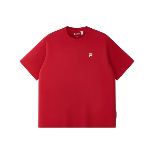 FILA FUSION FOB T-Shirt Унисекс Гранат Красный