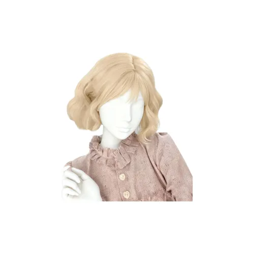 FYOSEE Full Голова Набор Париков Милый Anti Aging Короткий Кудрявый Волосы Высокая Температура Пряжа