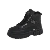 Черный с флисовой подкладкой