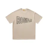 Топ цвета хаки с короткими рукавами