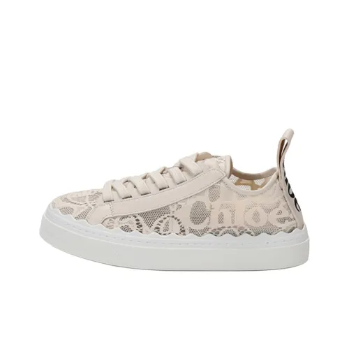 Chloe Низкий Топ Стильный Скейтбординг Женские Светлый Бежевый