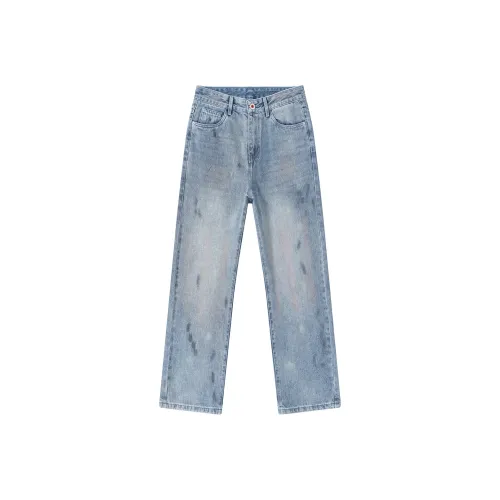 The Simpsons Синий Унисекс Джинсы