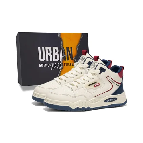 URBAN AUTHENTIC Износостойкие Легкие Противоскользящие Высокие Кроссовки для скейтбординга Мужские