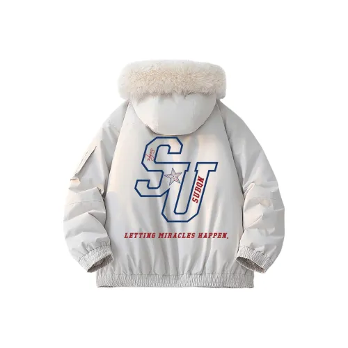 SUBEIQINGNIAN Хлопковый пуховик унисекс