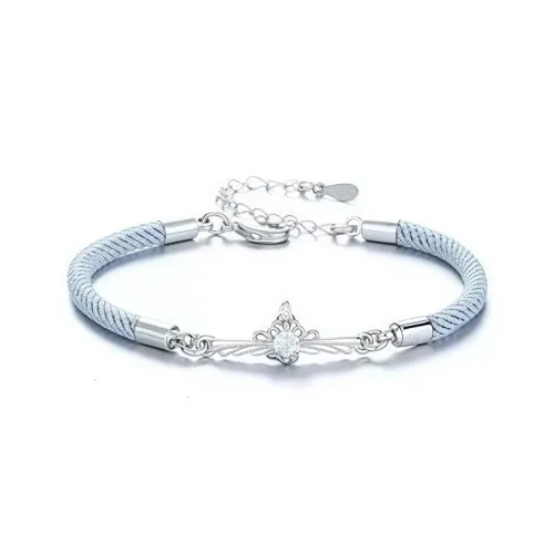 HAZYOU Браслеты с шнурками из смолы Женские