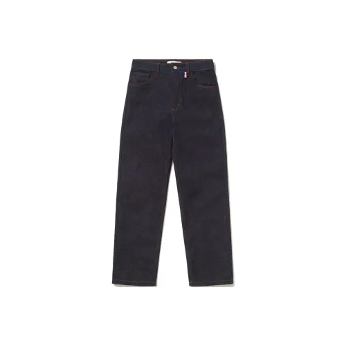 Piet Co-brand Морской Синий Унисекс Джинсы