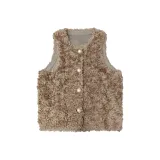 Коричневый овчина