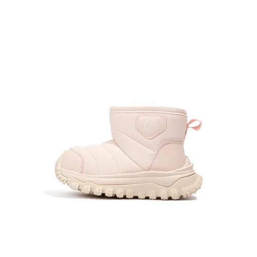 Babaya Легкий Амортизирующий Противоскользящий MID Топ Детские зимние сапоги Розовый Детский
