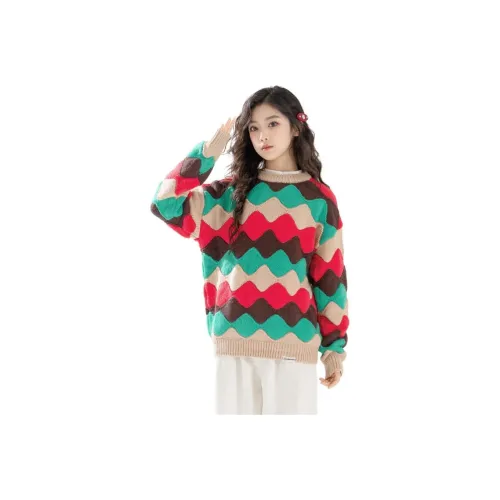 URBANSHOW Цветовые блоки Ромб Узор KIDS Свитера