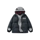 Темно-серый [Красный капюшон, стиль для многослойности эстетики]