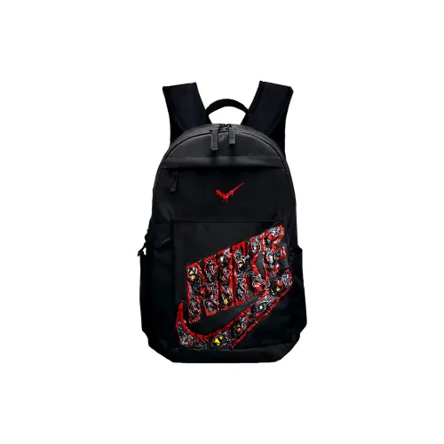 Nike Полиэстер Рюкзак Стандартный Унисекс Черный Красный