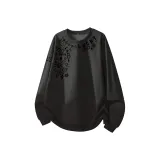 Темно-серый (Детский Граффити Правая рука Боковая этикетка _Y Школьный возраст Граффити Горловина спереди Этикетка)