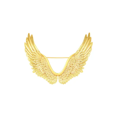 Фиолетовый медный сплав броши унисекс