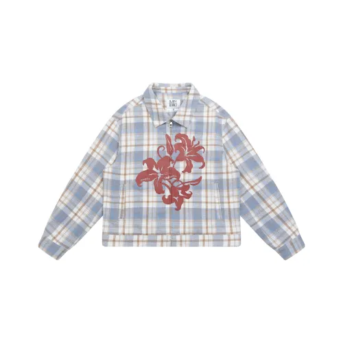 EMPTY REFERENCE Синие и белые полоски унисекс куртки