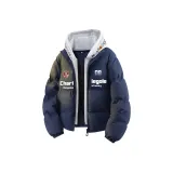 Темно-синяя вышитая шляпа