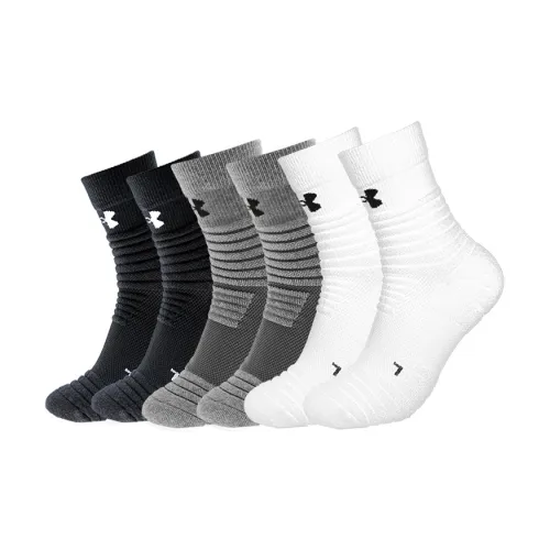 Носки для баскетбола Under Armour унисекс цветовая комбинация упаковка из 6 пар