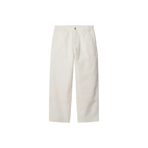 Carhartt WIP SS23 Широкий Panel Double Front Pants Casual Pants Men's White