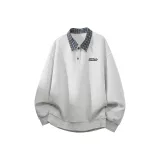 Бело-серый [утолщенный с флисовой подкладкой]