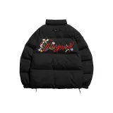 Чёрный 2200 Хлопковый пуховик