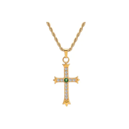 Cooraree Титановые стальные ожерелья унисекс