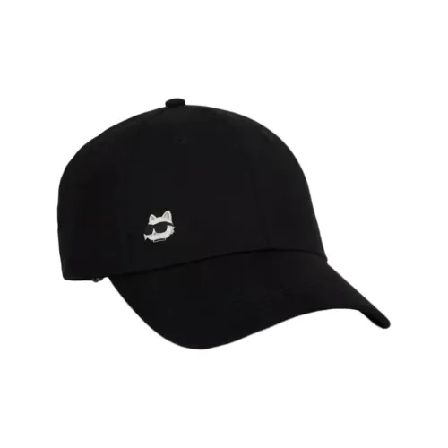 Karl Lagerfeld Переработанный хлопок Кепки Женские Черный