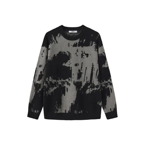 ZUO Черные Мужские Свитера