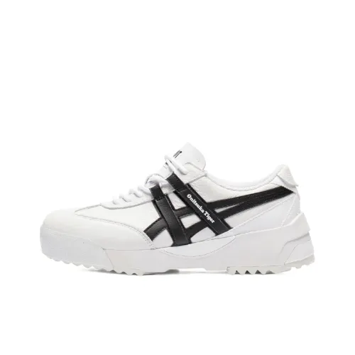 Onitsuka Tiger Delegation EX Устойчивый к истиранию Низкий Топ Casual Унисекс Белый