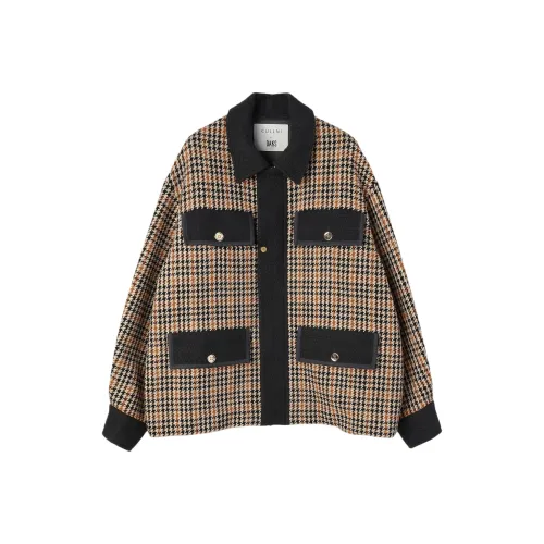 CULLNI x DAKS LONDON Fw25 CULLNI Для DAKS LONDON Твидовая Куртка Куртки Пальто Унисекс