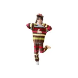 Кофейный, многоцветный, полосы, одежда, наборы