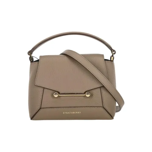 Strathberry Сумка из коровьей кожи женская коричневый