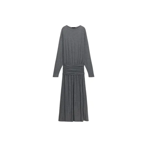 ZARA Collaboration Длинное платье с длинными рукавами женское