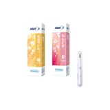 Антибактериальное удаление пятен и облегчение чувствительности + укрепление зубов и облегчение чувствительности + зубная щетка