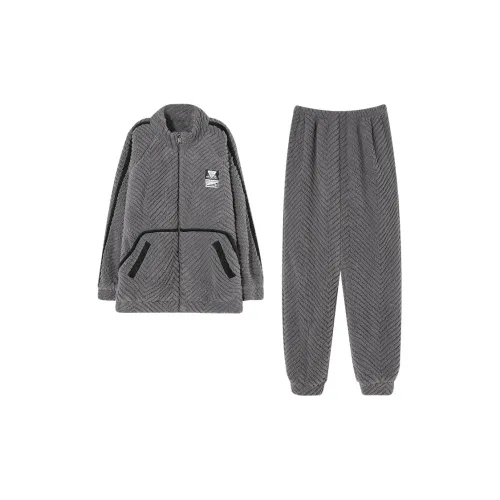 FENTENGCARE Серый Мужской Пижамный Комплект