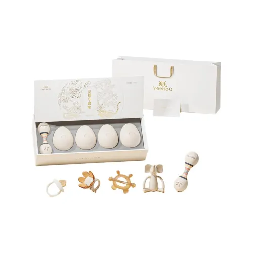 YeeHoO Соска для зубов Сцепление и Слуховые тренировки Игрушка Колокольчик