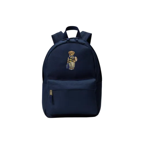 Polo Ralph Lauren Полиэстер Рюкзак Маленький Детский Морской Синий
