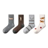 Такса щенок - 4 шт [Шерстяной утолщенный/термостойкий]