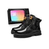 Черный с флисовой подкладкой