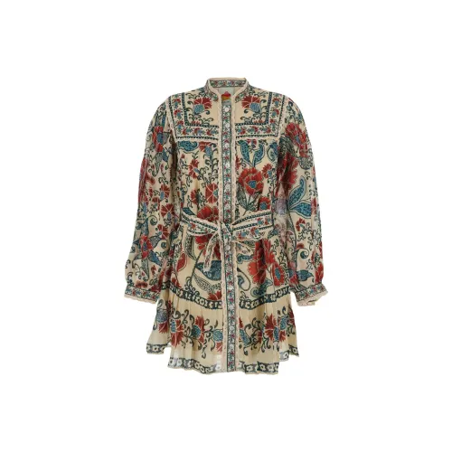 FARM Rio Длинное платье с длинными рукавами женское