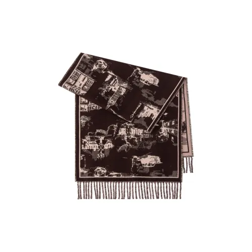 Devanro 24% вискоза 67% полиэстер 9% полиамид унисекс шарфы из трикотажа