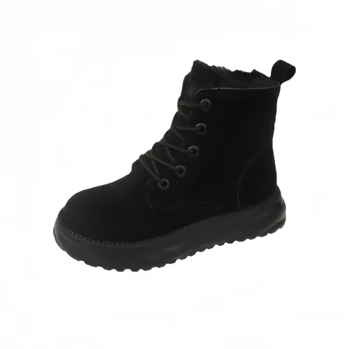 WUJI Короткий Мартин Ботинок 3 см Женский